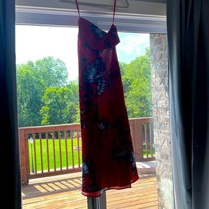 White House Black Market linen dress